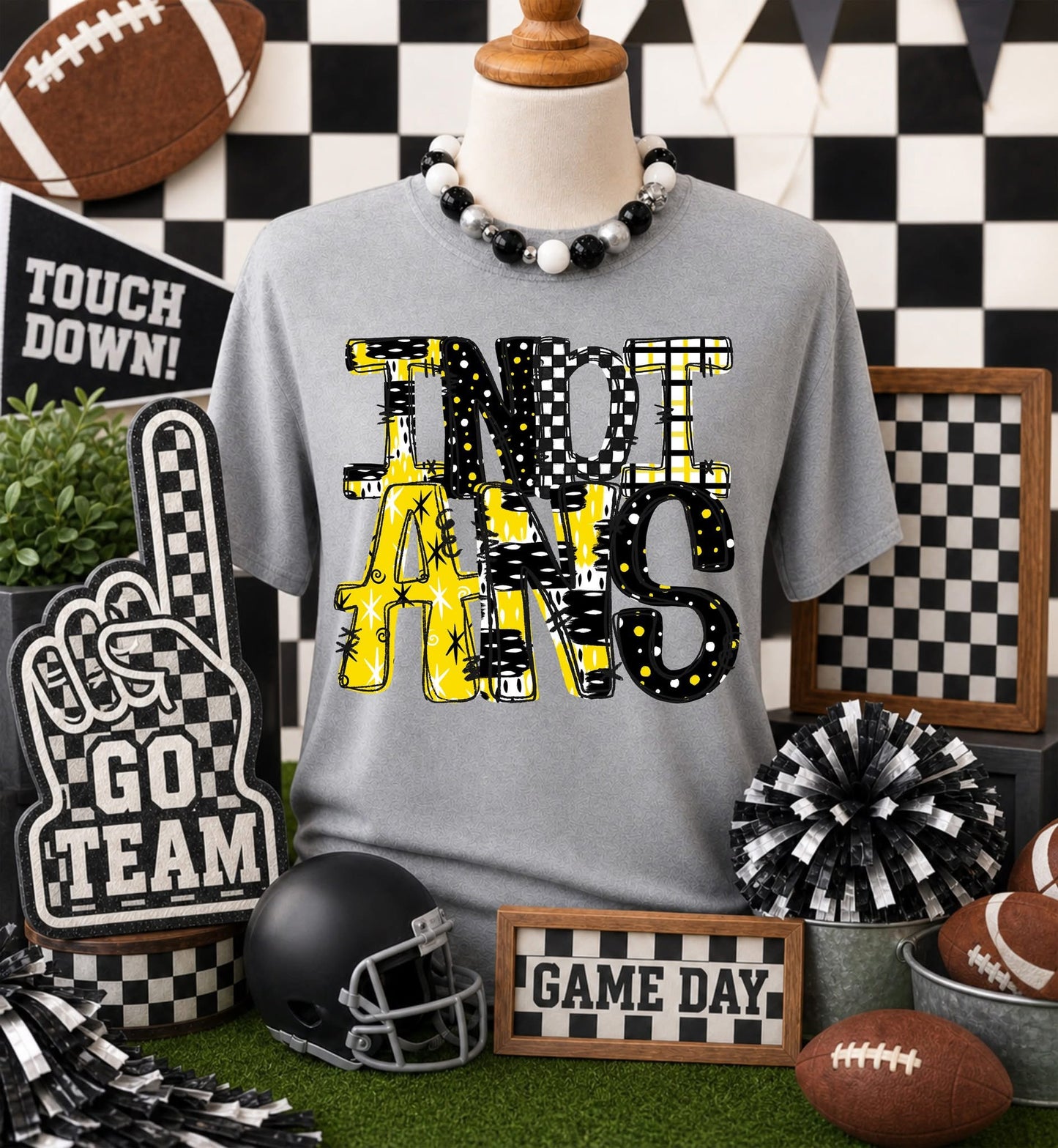 Game day Wildcat, Tigers, Indians mascot T-shirt, or sweatshirt