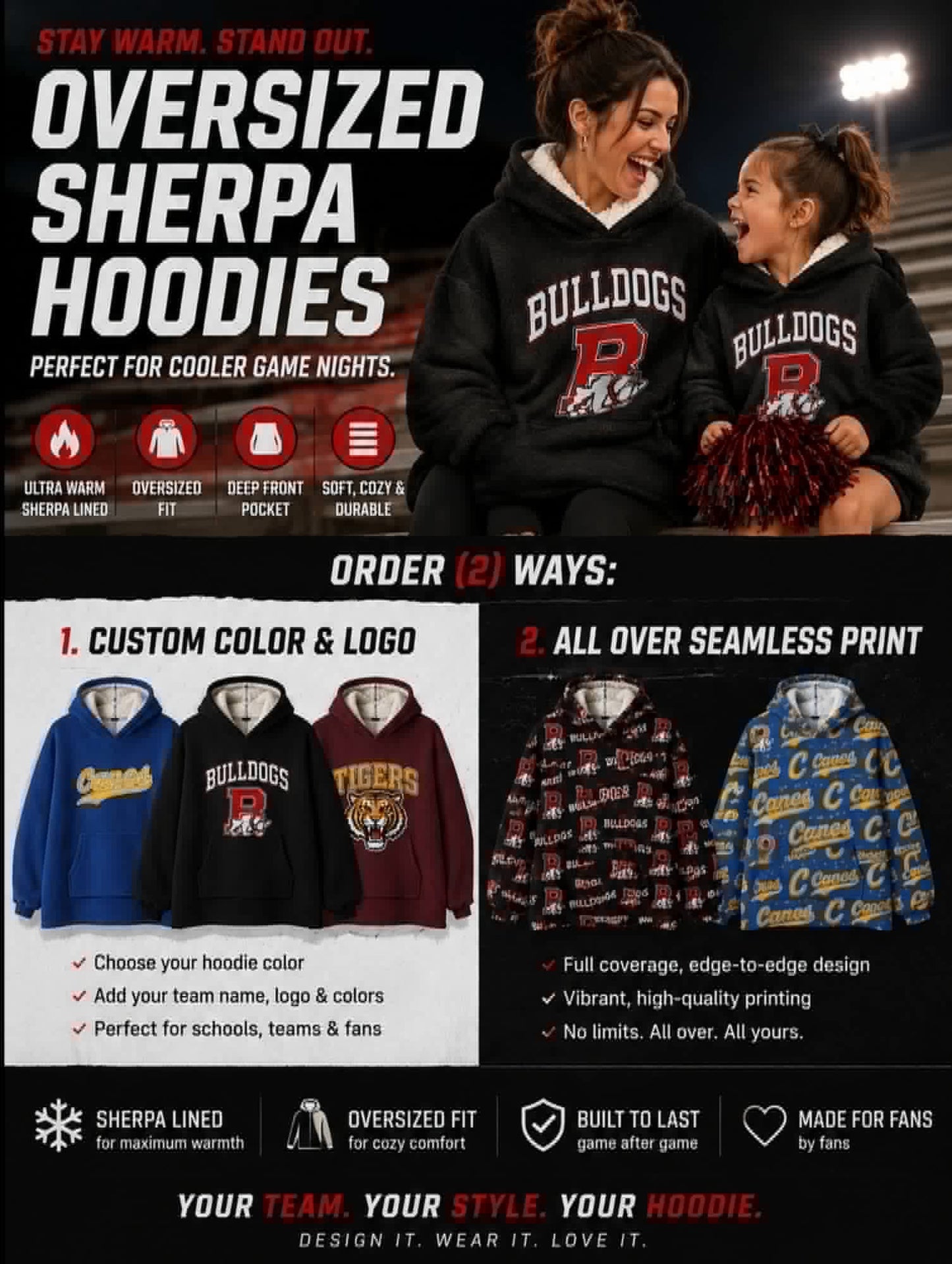 Oversized Sherpa hoodie ! Preorder!!!