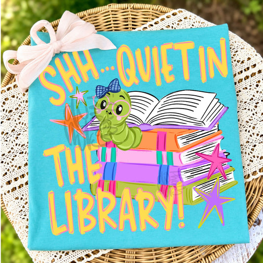 Quiet in the Library T-shirt, or sweatshirt