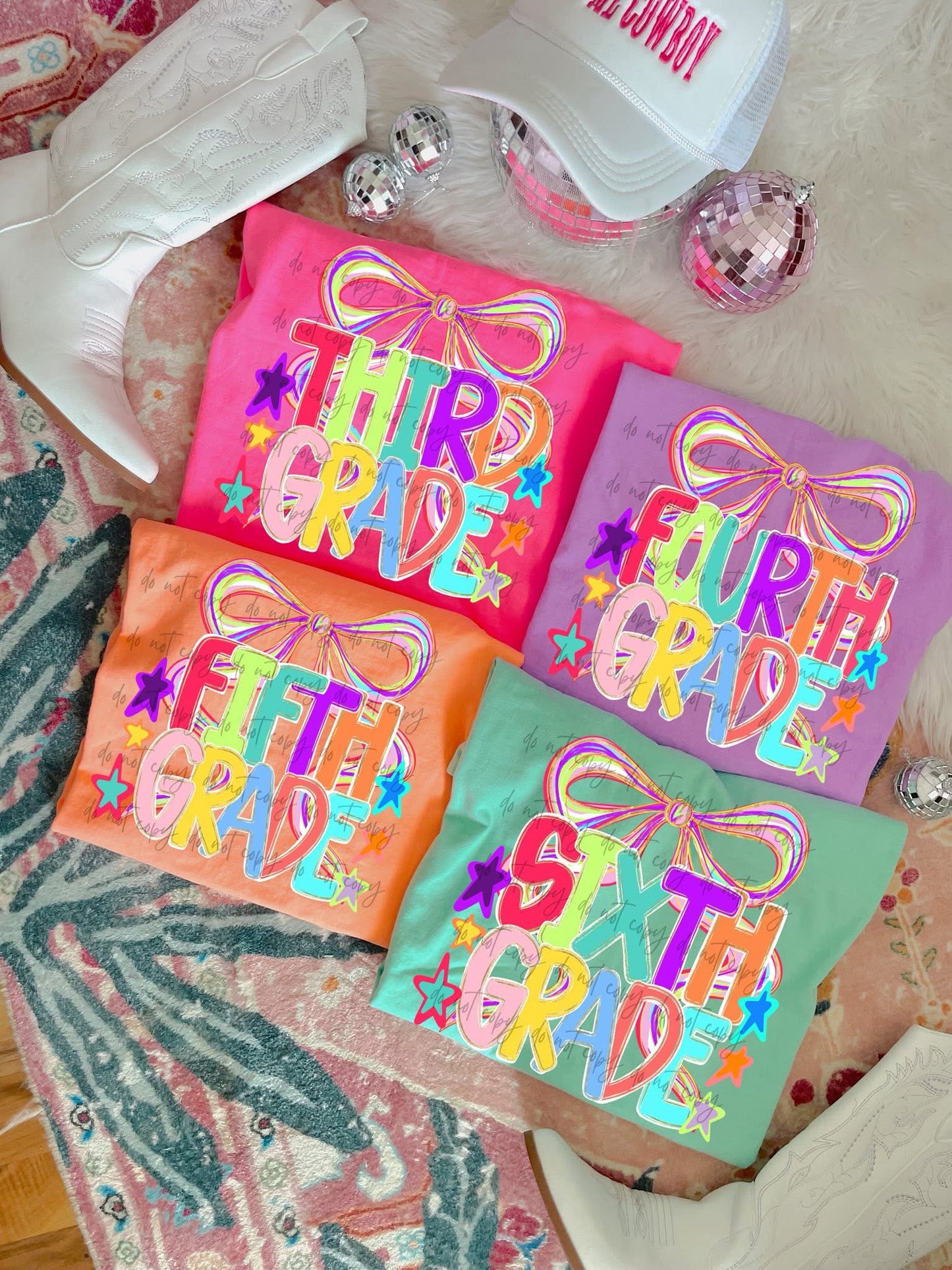 Back to School bow Tshirt, Tank or sweatshirt