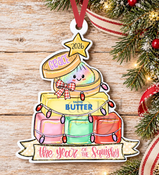 Dumplings ornaments personalized