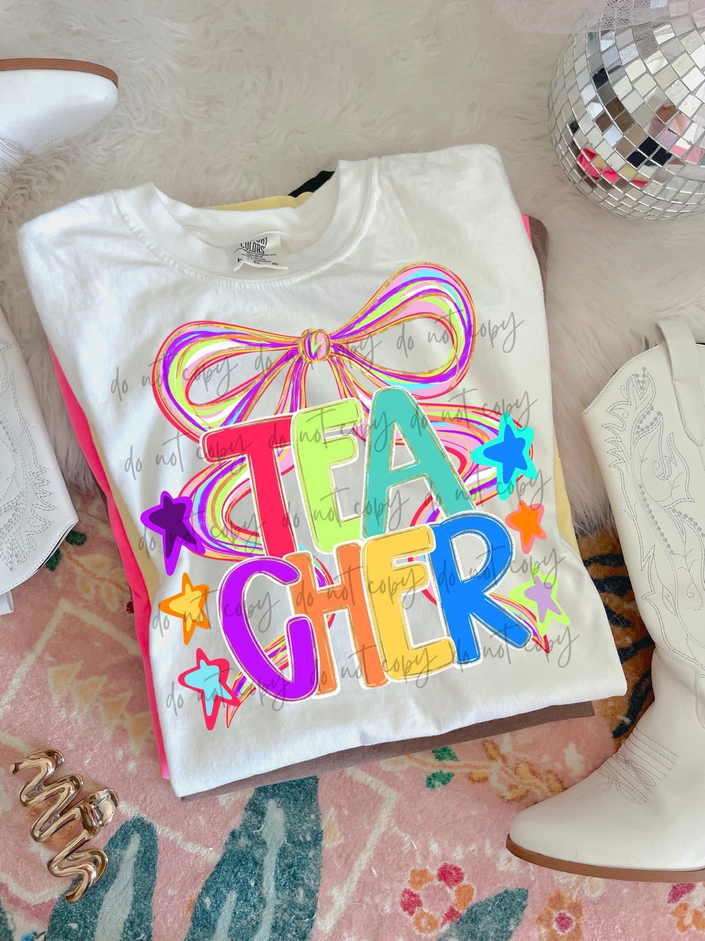 Back to School bow Tshirt, Tank or sweatshirt