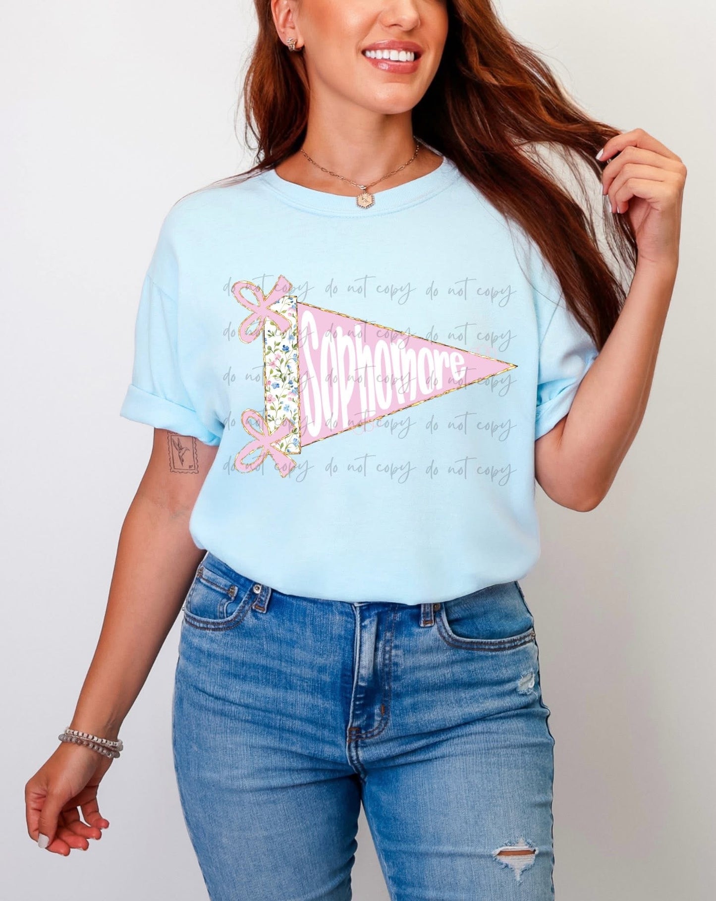 Back to School pink pennants Tshirt, Tank or sweatshirt