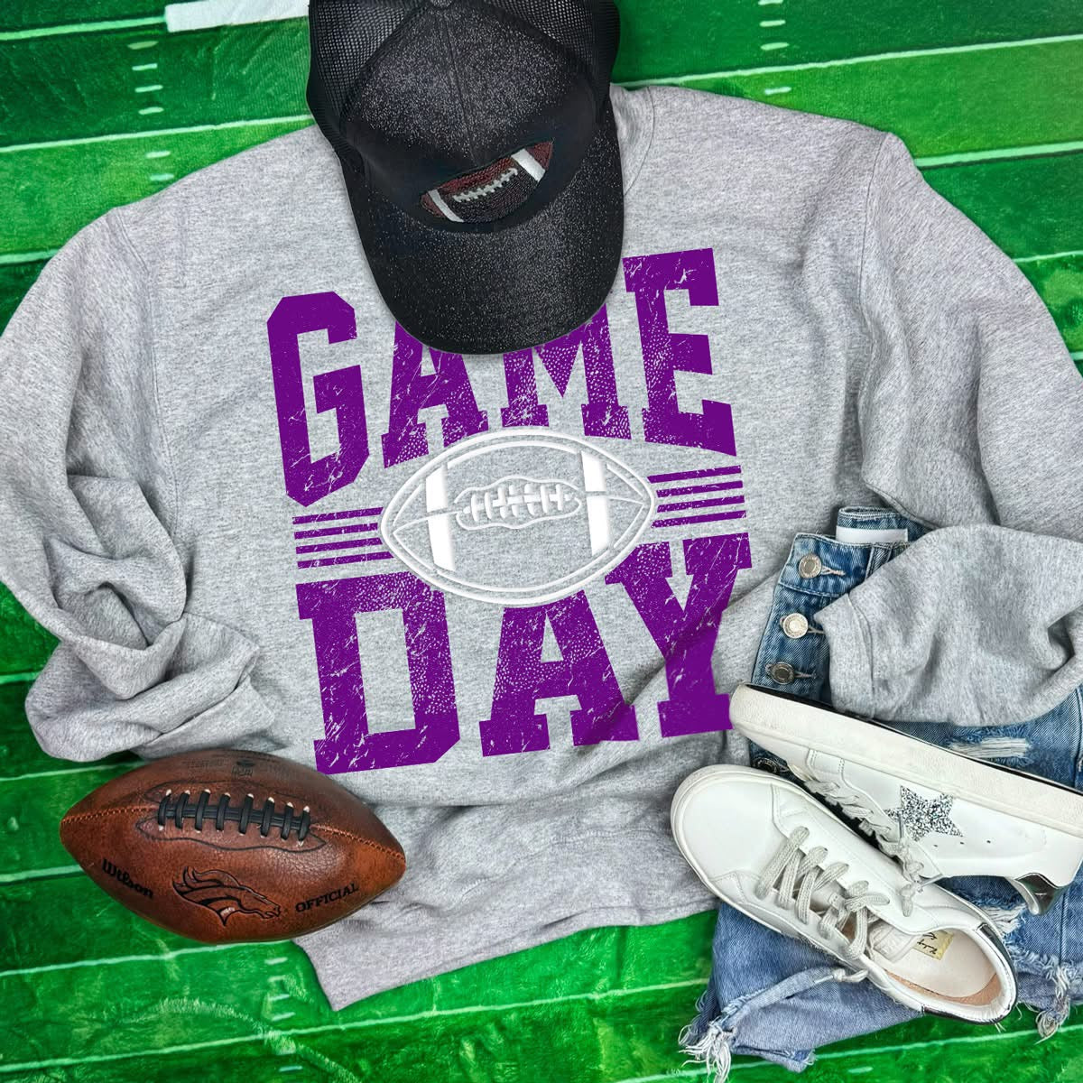 Game Day (puff football) T-shirt, Tank or sweatshirt