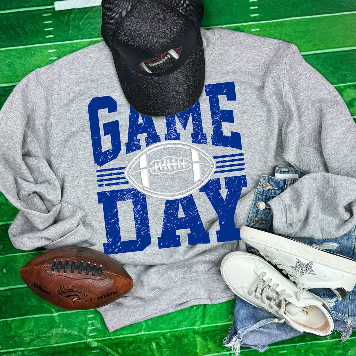 Game Day (puff football) T-shirt, Tank or sweatshirt