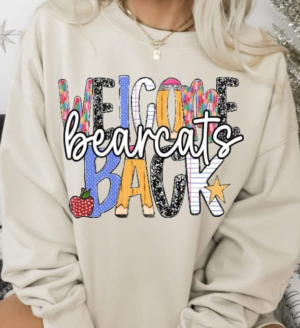 Welcome Back mascot T-shirt, Tank or sweatshirt