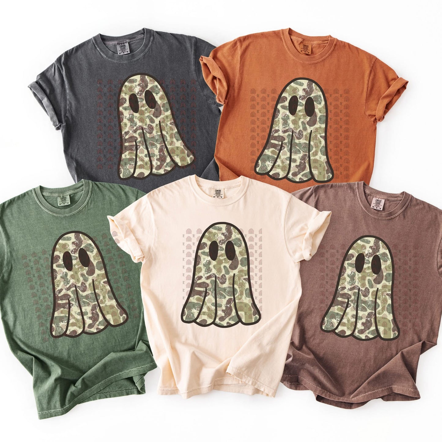 Camo Ghost T-shirt, Tank or sweatshirt