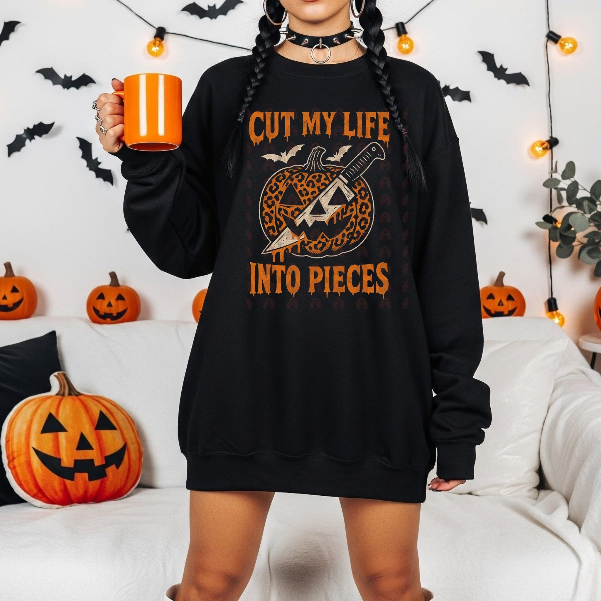 Cut into pieces pumpkin Tshirt, Tank or sweatshirt