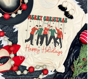 Merry Christmas & happy holidays T-shirt or sweatshirt