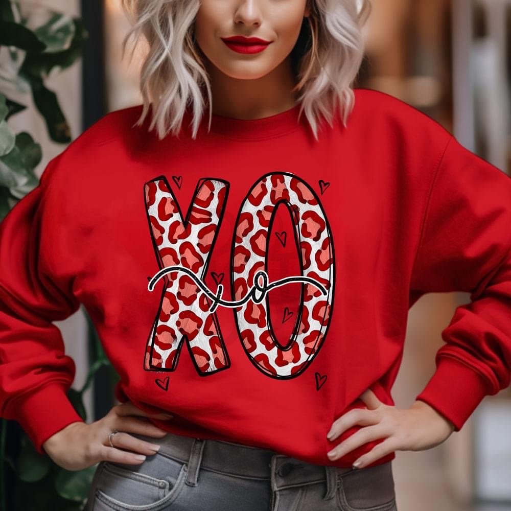 Xoxo leopard T-Shirt or Sweatshirt