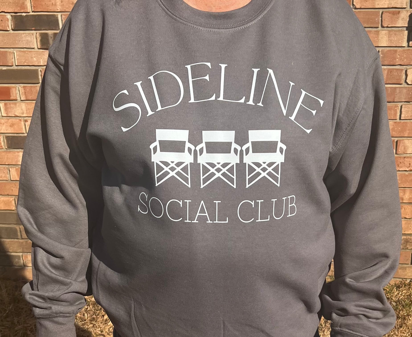 Sideline Social Club short sleeve t-shirt or Sweatshirt