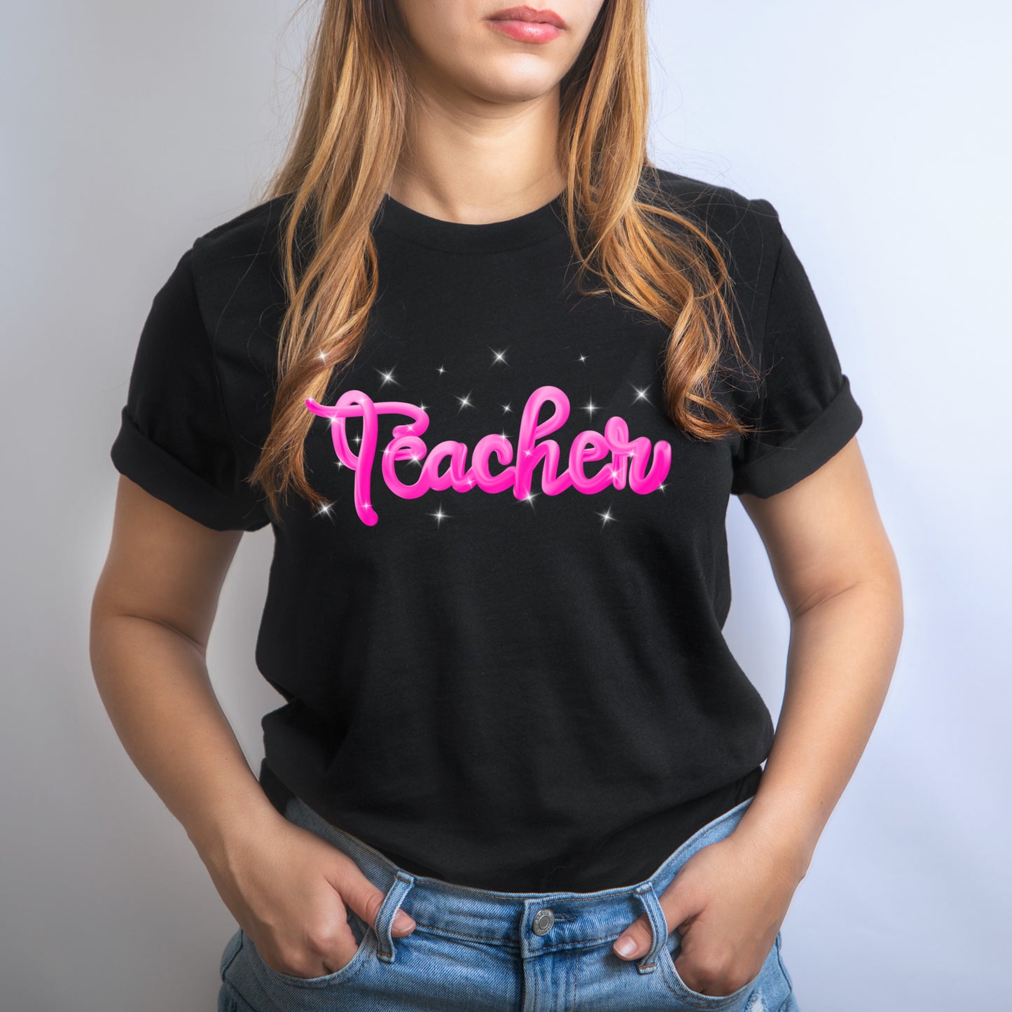 Pink Sparkle Babe, Mama & Mini, or Teacher T-shirt or Sweatshirt