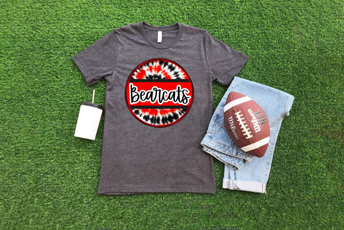 Tie dye banner Bearcats T-shirt or Sweatshirt