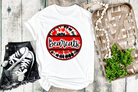 Tie dye banner Bearcats T-shirt or Sweatshirt