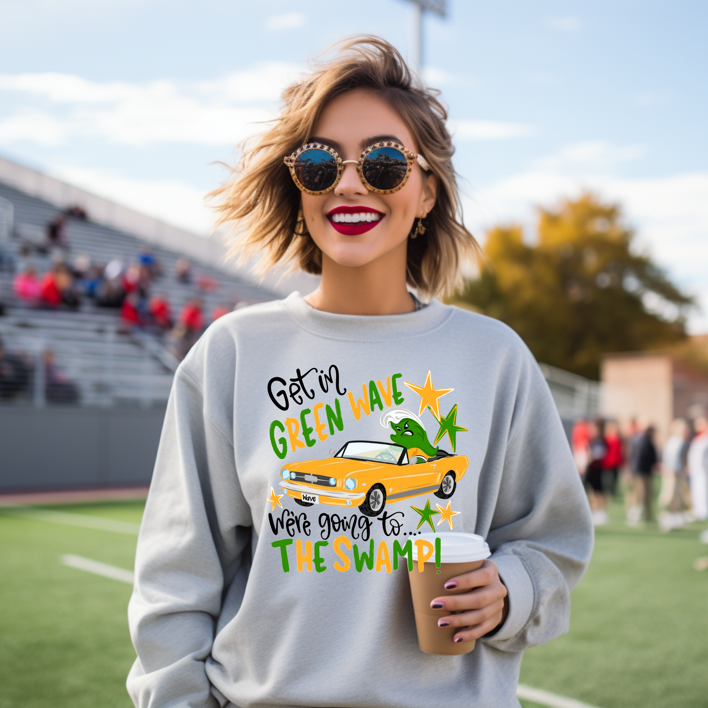 We’re going to the swamp T-shirt, or sweatshirt