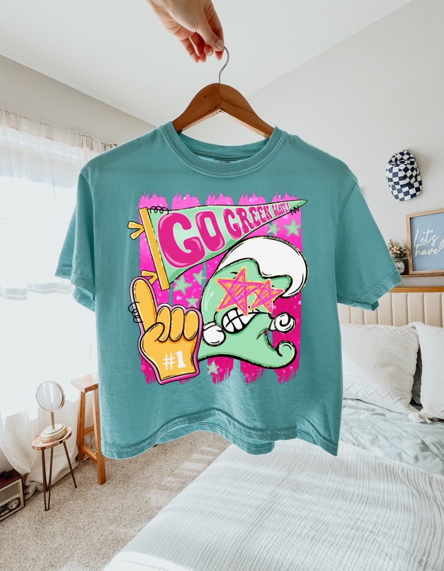 Go Green Wave  T-shirt, or sweatshirt