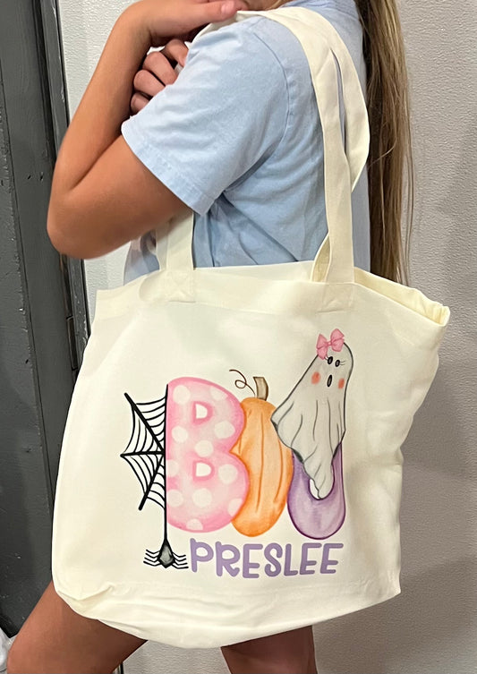 Boo 👻 Halloween personalized treat bags