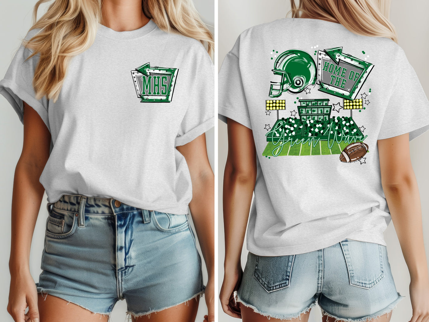 Home of the Green Wave T-shirt, Tank or sweatshirt