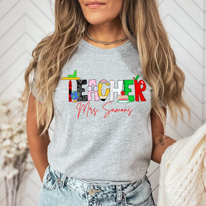 Back to School personalized Teacher T-shirt or Sweatshirt
