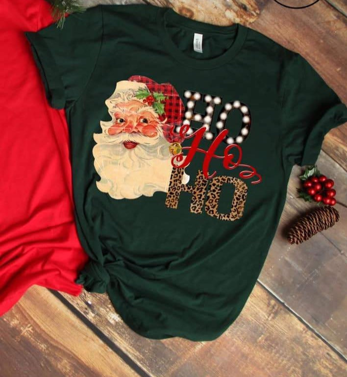 Ho Ho Ho Vintage Santa T-shirt