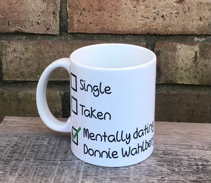 Mentally dating Donnie New kids mug