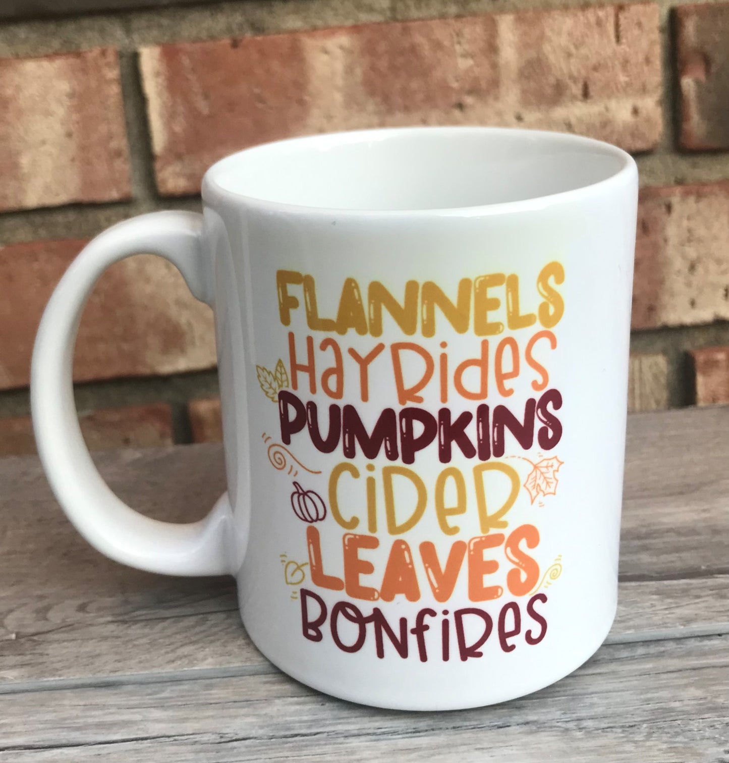 Fall List Mug