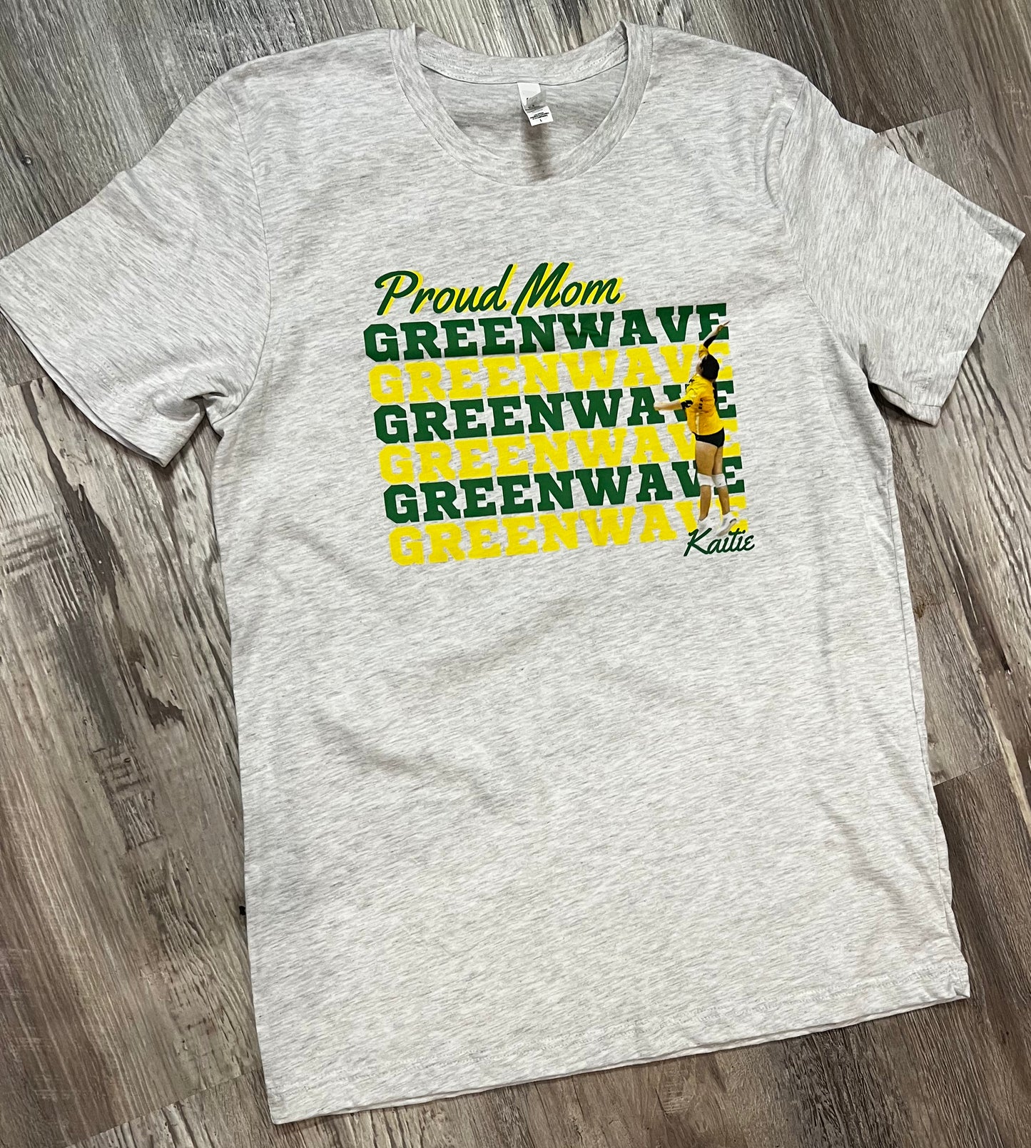 Custom school spirit/sports T-shirt