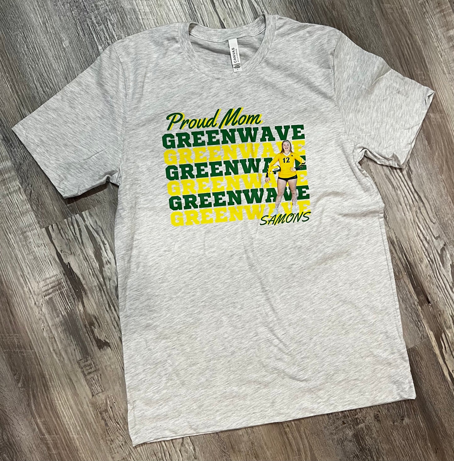 Custom school spirit/sports T-shirt
