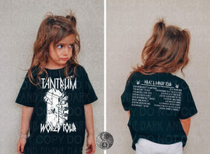 Tantrum world tour T-shirt