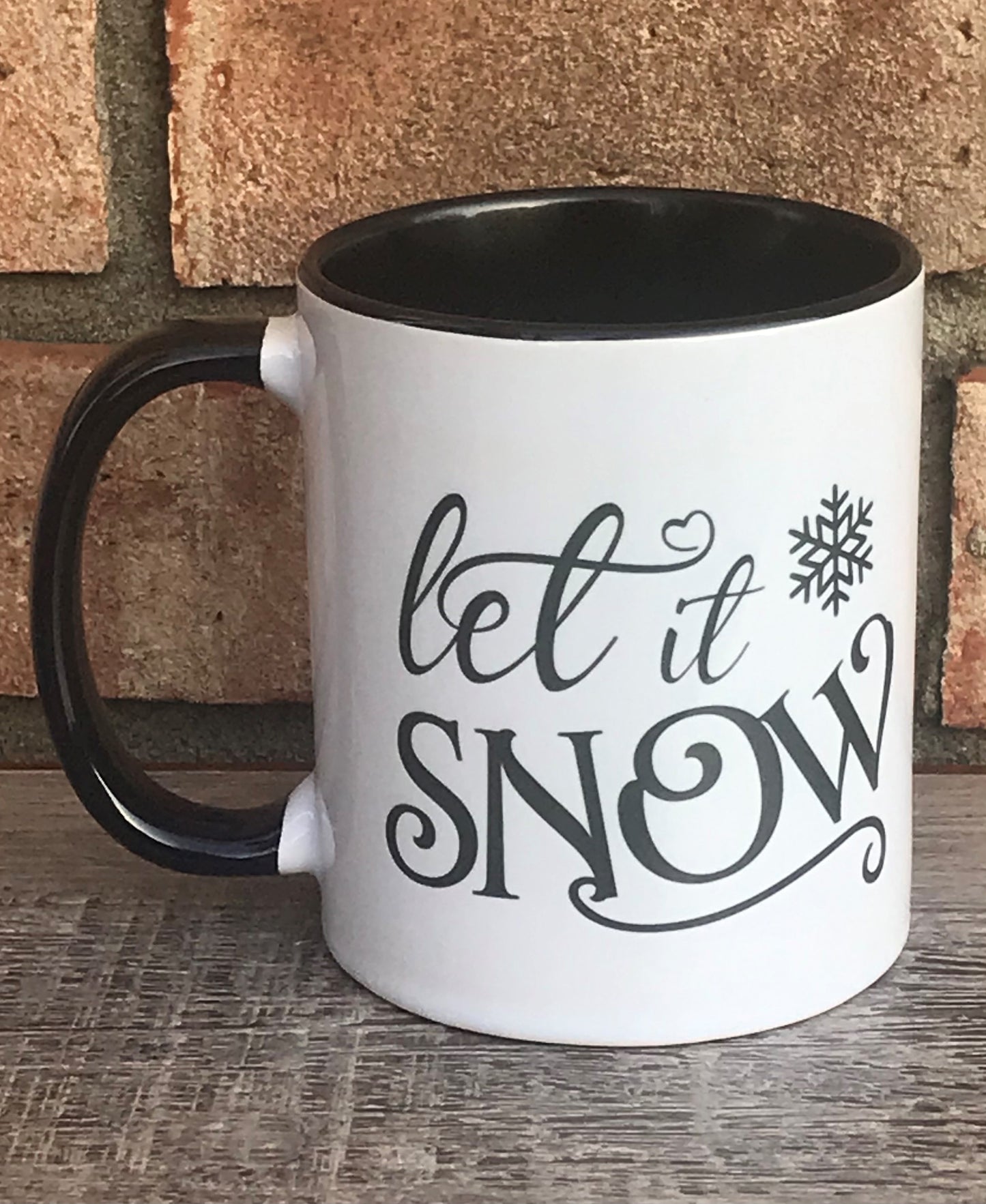 let it snow mug