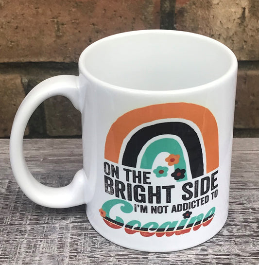 On the bright side mug