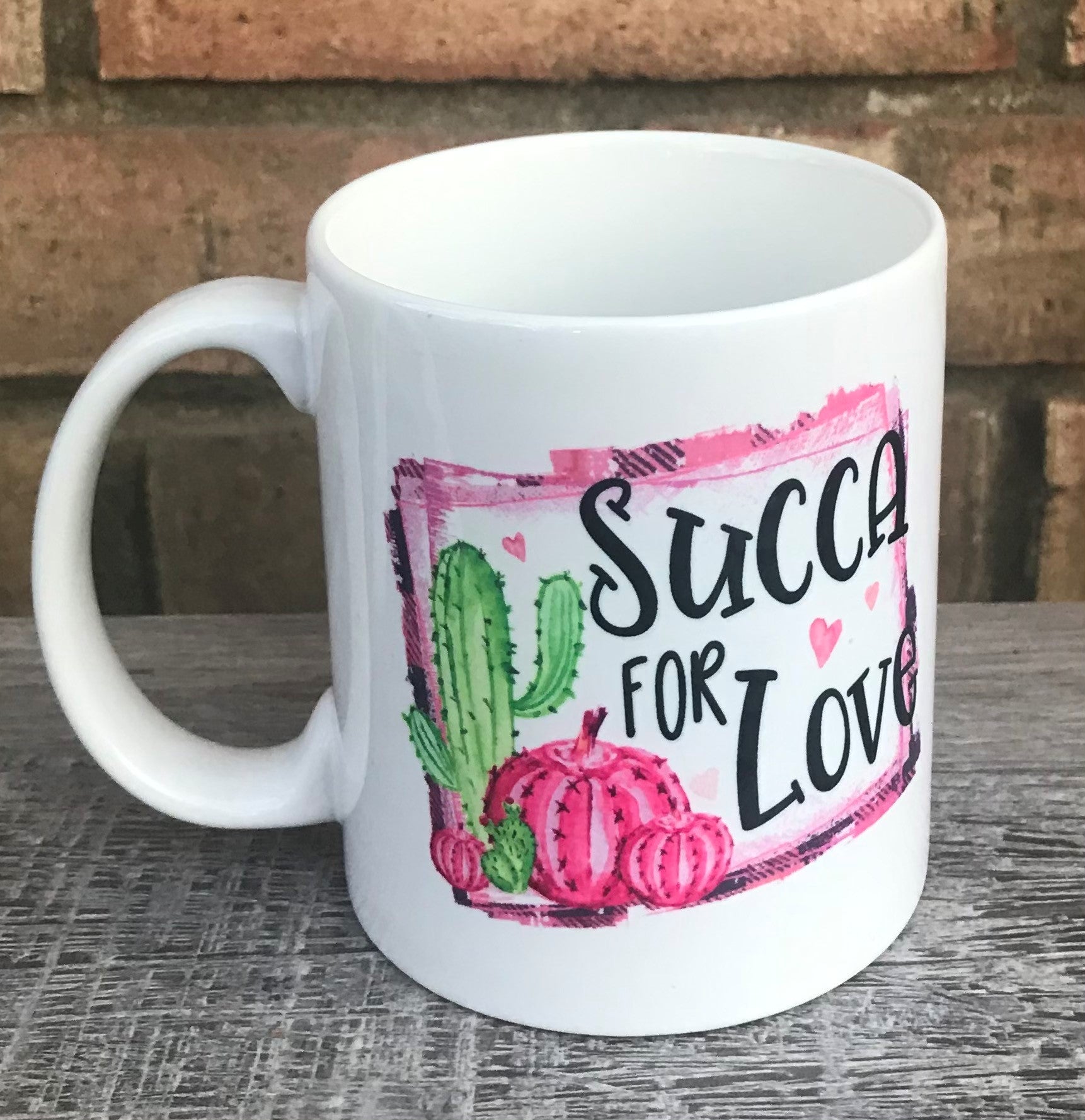 Succa for love mug