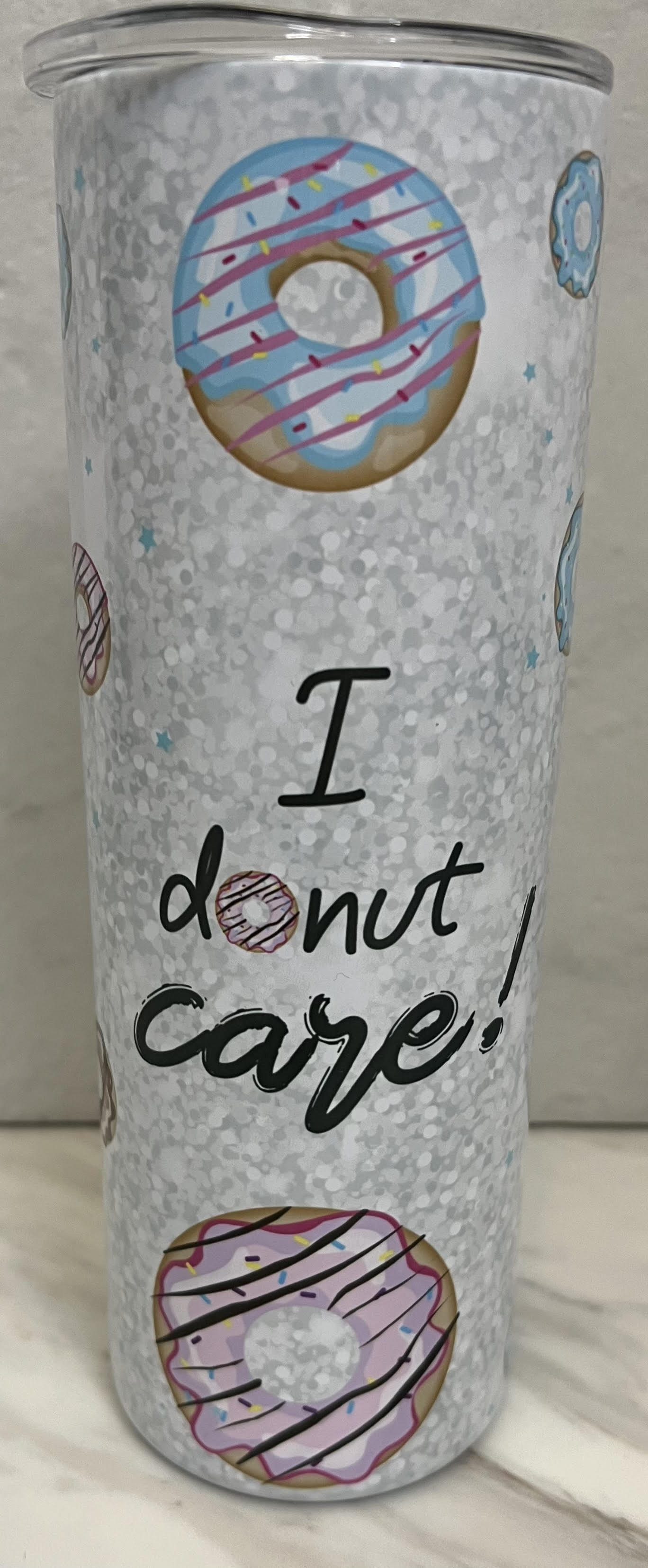 I donut care tumbler